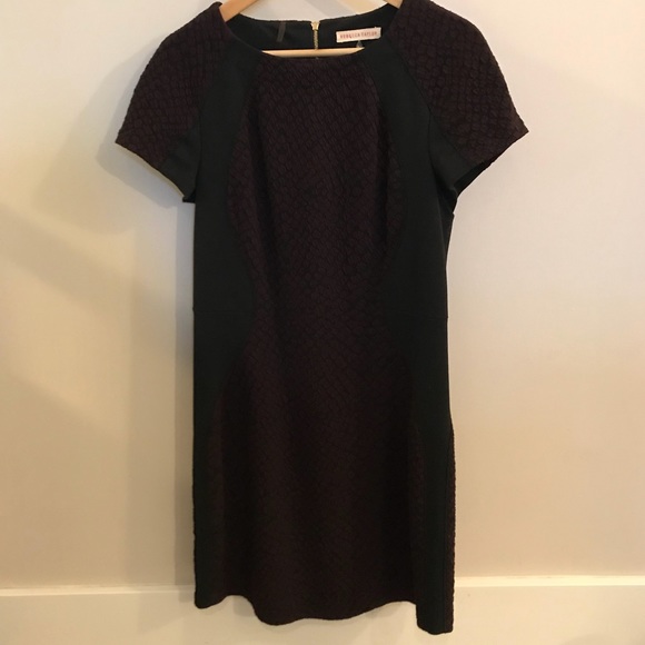 Rebecca Taylor Croc Short Sleeve Dress - Picture 5 of 5